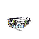 Multicoloured Evil Eye Bracelet