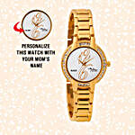 Personalised Golden Watch