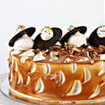 Crunchy Caramel Walnut Cake- 1 Kg Eggless
