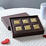 6 Square Chocolates in FNP Signature Box