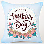Happy Mother's Day Floral Cushion