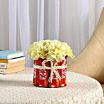Kit Kat & Yellow Carnations Arrangement