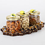 Assorted Healthy Nuts- 3 Jars