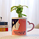 Syngonium Plant In Successful Women Mug