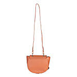 Orange Sling Bag With Tassels
