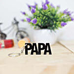 Cardholder, Personalised Pen & Keychain Set For Papa