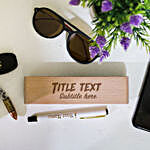 Engraved Pen In Personalised Wooden Box