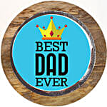 Best Dad Ever Photo Cake Vanilla Half Kg