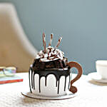 Frosty Mug Designer Butterscotch Cake- 2 Kg Eggless