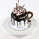 Frosty Mug Designer Butterscotch Cake- 2 Kg Eggless