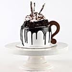 Frosty Mug Designer Butterscotch Cake- 2 Kg Eggless