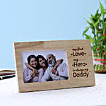 Personalised My Daddy My Hero Photo Frame