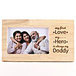 Personalised My Daddy My Hero Photo Frame