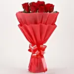 Vivid - 10 Red Roses Bouquet