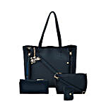 LaFille Fabulous Blue Handbag Set