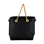 LaFille Suave Black Handbag Set
