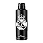 Football Club Real Madrid Black Deo Spray