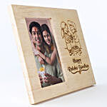 Personalised Raksha Bandhan Wooden Frame