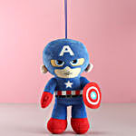 Captain America Kids Rakhi & Toy Combo
