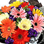 Colourful Gerbera Bouquet