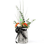 Delightful Jar Of Flowers