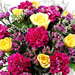 Mixed Flowers Pink Bouquet