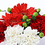White & Red Floral Arrangement