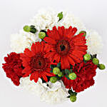 White & Red Floral Arrangement