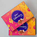 2 Cadbury Celebrations & Pearl Rakhi Combo