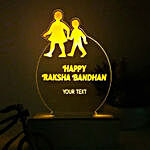 Personalised Night Lamp For Raksha Bandhan