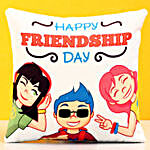 Friendship Day Funky Cushion