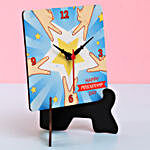 Friendship Day Star Table Clock