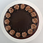 Cream Drop Chocolate Cake Half Kg Eggless