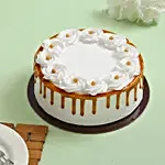 Crunchy Butterscotch Cream Cake Half Kg