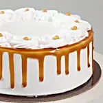 Crunchy Butterscotch Cream Cake Half Kg