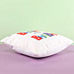 Bhaiya Bhabhi Cushion With Lumba Rakhi Set