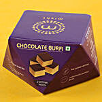 Stylish Rakhi & Free Chocolate Burfi Box