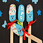 Bright and Yummy Cakesicles For Bro- Set of 4