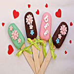 Floral Design Cakesicles For BFF