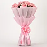 Pretty Pink Carnations Bouquet