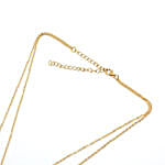Layered Gold Infinity Necklace