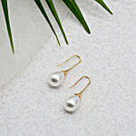 Pearly Gold Earrings