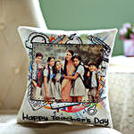 Personalised Teacher's Day Cushion