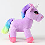 Adorable Purple Unicorn Soft Toy