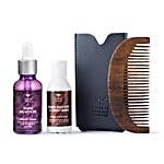 Wood Scented Beard Growth Oil Combo