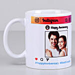 Personalised Instagram Anniversary Mug