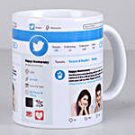 Personalised Twitter Wishes Mug