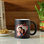Personalised Black Magic Mug For Sweet Couple