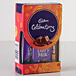Golden Money Plant & Cadbury Celebrations Box
