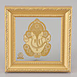 China Grass & Gold Plated Foil Ganesha
